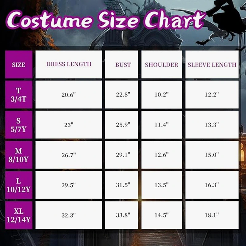 Storybook Character Day Kids Witch Costume With Lace Trim